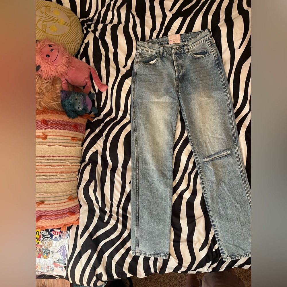 Revice denim butt rip jeans